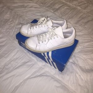 Double White Adidas Stan Smith Sneakers